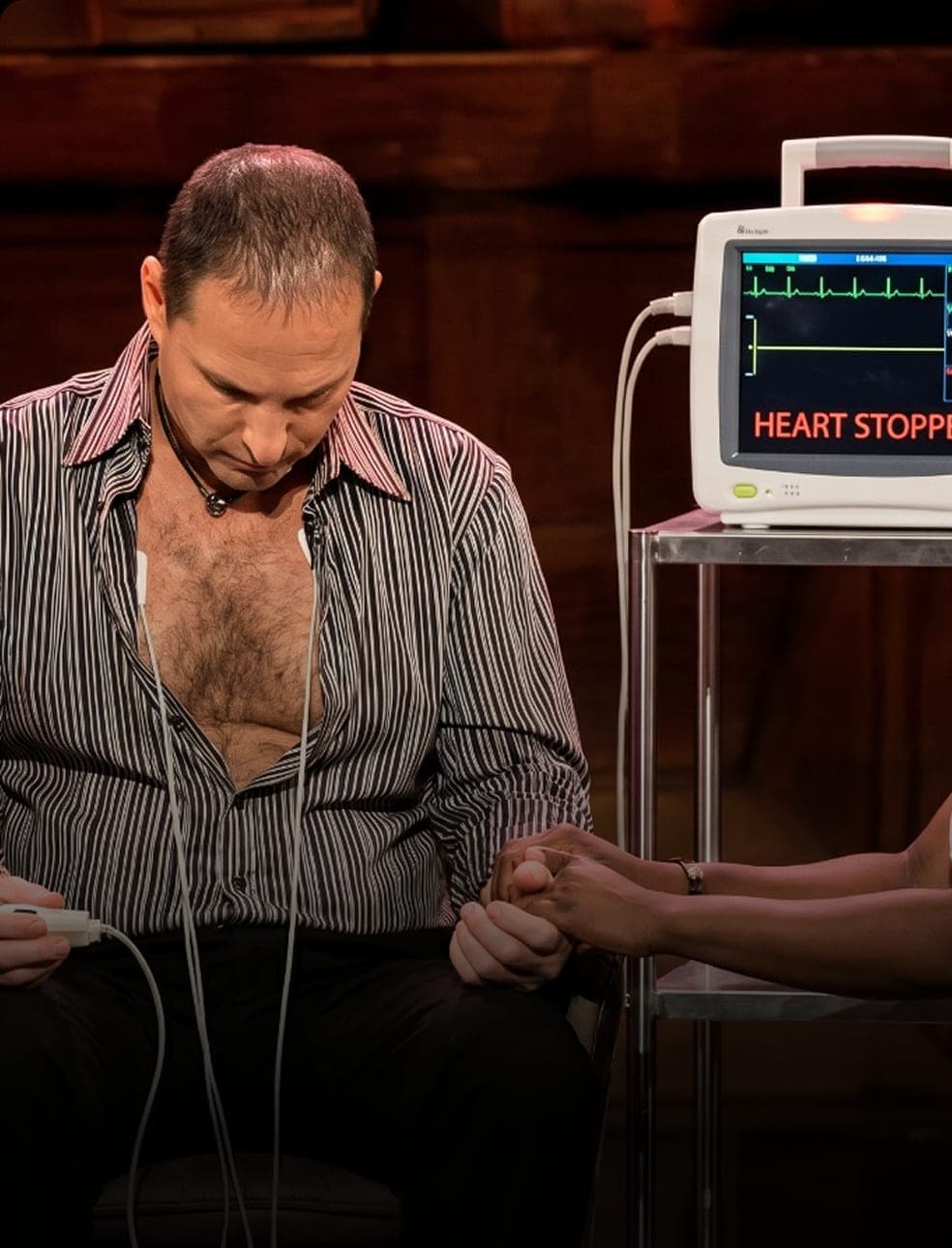 Guy Bavli performing a stage demonstration