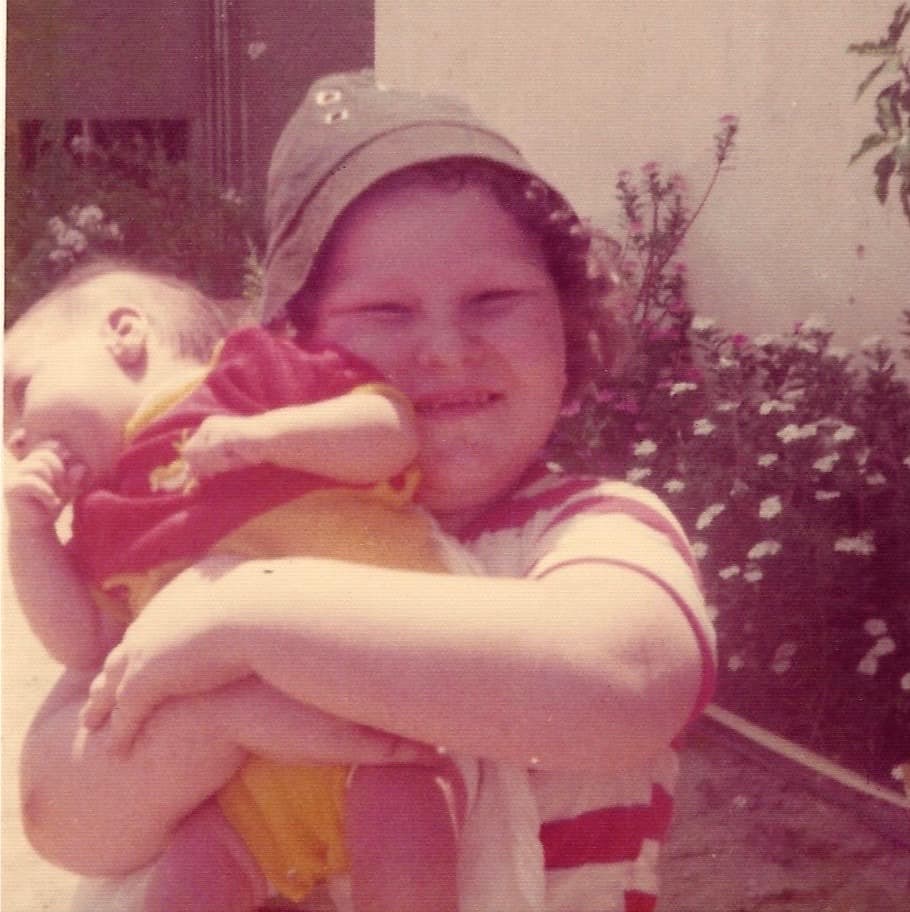 Guy Bavli as a young child