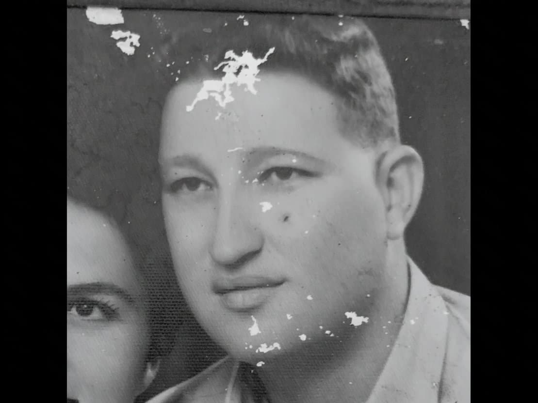 Vintage portrait of Guy's father